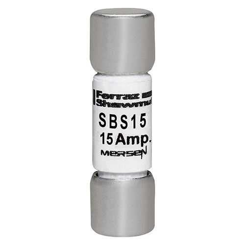 SBS15 - Fuse 600V 15A Fast-Acting Midget SBS Series